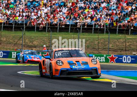 Budapest, Ungarn. Juli 2024. #18 Keagan Masters (ZA, Ombra), Porsche Mobil 1 Supercup beim Hungaroring am 21. Juli 2024 in Budapest, Ungarn. (Foto von HOCH ZWEI) Credit: dpa/Alamy Live News Stockfoto