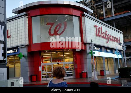 las Vegas / Nevada USA / 07 September 2019 / Apotheke und Einkaufszentrum Walgreens . Foto. Francis Dean/Deanpictures Stockfoto