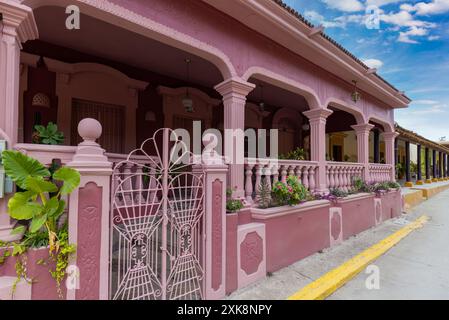 La Noria, El Pueblo magico, koloniales Zauberdorf in der Nähe von Mazatlan. Authentisches mexikanisches Dorf. Stockfoto