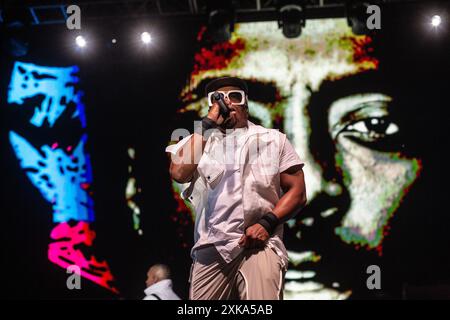 Die Black Eyed Peas treten auf dem Selvatic fest in Malaga, Spanien, am 21. Juni 2024 auf. Abbildung: apl.de.ap Stockfoto