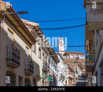 Ermita de San Cayetano y San Anton, Cantoria, Almanzora-Tal, Provinz Almeria, Andalusien, Spanien Stockfoto