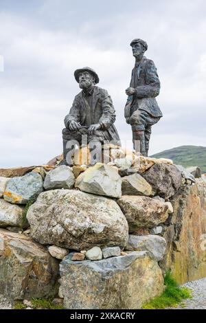 Das Collie-Mackenzie Monument, Sligachan, Isle of Skye, Schottland, Großbritannien. Stockfoto