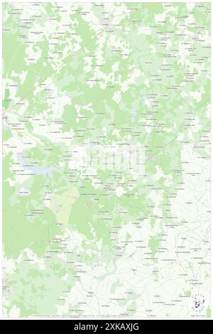 Moutiers-en-Puisaye, Yonne, FR, Frankreich, Bourgogne-Franche-Comté, n 47 36' 35'', N 3 10' 33'', Karte, Cartascapes Map, veröffentlicht 2024. Erkunden Sie Cartascapes, eine Karte, die die vielfältigen Landschaften, Kulturen und Ökosysteme der Erde enthüllt. Reisen Sie durch Zeit und Raum und entdecken Sie die Verflechtungen der Vergangenheit, Gegenwart und Zukunft unseres Planeten. Stockfoto