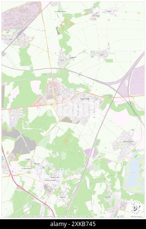 Claye-Souilly, seine-et-Marne, FR, Frankreich, Île-de-France, n 48 56' 42''', N 2 41' 12'', Karte, Cartascapes Map, veröffentlicht 2024. Erkunden Sie Cartascapes, eine Karte, die die vielfältigen Landschaften, Kulturen und Ökosysteme der Erde enthüllt. Reisen Sie durch Zeit und Raum und entdecken Sie die Verflechtungen der Vergangenheit, Gegenwart und Zukunft unseres Planeten. Stockfoto