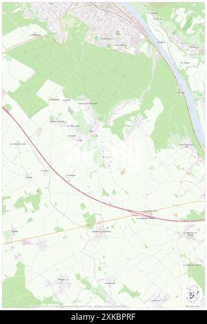 Blaru, Yvelines, FR, Frankreich, Île-de-France, n 49 2' 56'', N 1 28' 41'', Karte, Cartascapes Map, veröffentlicht 2024. Erkunden Sie Cartascapes, eine Karte, die die vielfältigen Landschaften, Kulturen und Ökosysteme der Erde enthüllt. Reisen Sie durch Zeit und Raum und entdecken Sie die Verflechtungen der Vergangenheit, Gegenwart und Zukunft unseres Planeten. Stockfoto