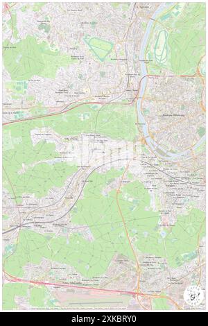 Sevres, Hauts-de-seine, FR, Frankreich, Île-de-France, n 48 49' 23'', N 2 12' 38'', Karte, Cartascapes Map, veröffentlicht 2024. Erkunden Sie Cartascapes, eine Karte, die die vielfältigen Landschaften, Kulturen und Ökosysteme der Erde enthüllt. Reisen Sie durch Zeit und Raum und entdecken Sie die Verflechtungen der Vergangenheit, Gegenwart und Zukunft unseres Planeten. Stockfoto