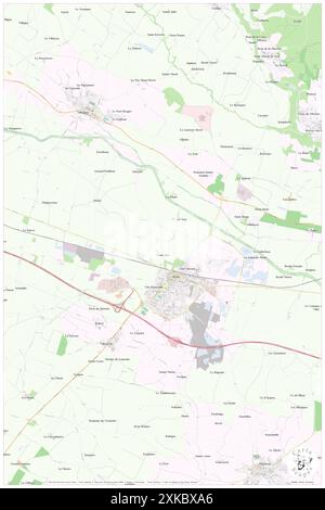 Bram, Aude, FR, Frankreich, Occitanie, n 43 14' 34'', N 2 6' 52'', Karte, Cartascapes Map, veröffentlicht 2024. Erkunden Sie Cartascapes, eine Karte, die die vielfältigen Landschaften, Kulturen und Ökosysteme der Erde enthüllt. Reisen Sie durch Zeit und Raum und entdecken Sie die Verflechtungen der Vergangenheit, Gegenwart und Zukunft unseres Planeten. Stockfoto