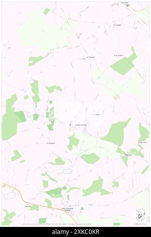 Castillon-en-Auge, Calvados, FR, Frankreich, Normandie, n 49 1' 51'', N 0 5' 42'', Karte, Cartascapes Map, veröffentlicht 2024. Erkunden Sie Cartascapes, eine Karte, die die vielfältigen Landschaften, Kulturen und Ökosysteme der Erde enthüllt. Reisen Sie durch Zeit und Raum und entdecken Sie die Verflechtungen der Vergangenheit, Gegenwart und Zukunft unseres Planeten. Stockfoto