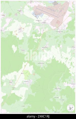 Brotte-les-Luxeuil, Haute-Saône, FR, Frankreich, Bourgogne-Franche-Comté, n 47 45' 24'', N 6 20' 52'', Karte, Cartascapes Map, veröffentlicht 2024. Erkunden Sie Cartascapes, eine Karte, die die vielfältigen Landschaften, Kulturen und Ökosysteme der Erde enthüllt. Reisen Sie durch Zeit und Raum und entdecken Sie die Verflechtungen der Vergangenheit, Gegenwart und Zukunft unseres Planeten. Stockfoto