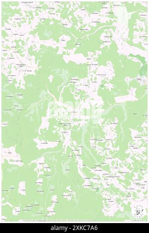 Saint-Pompont, Dordogne, FR, Frankreich, Nouvelle-Aquitaine, n 44 43' 35'', N 1 8' 48'', Karte, Cartascapes Map, veröffentlicht 2024. Erkunden Sie Cartascapes, eine Karte, die die vielfältigen Landschaften, Kulturen und Ökosysteme der Erde enthüllt. Reisen Sie durch Zeit und Raum und entdecken Sie die Verflechtungen der Vergangenheit, Gegenwart und Zukunft unseres Planeten. Stockfoto