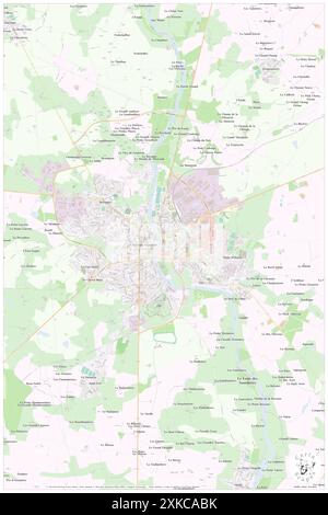 Commune de Chateau-Gontier-sur-Mayenne, FR, Frankreich, Pays de la Loire, N 47 49' 33''', S 0 42' 0''', Karte, Karte von Cartascapes Map, veröffentlicht 2024. Erkunden Sie Cartascapes, eine Karte, die die vielfältigen Landschaften, Kulturen und Ökosysteme der Erde enthüllt. Reisen Sie durch Zeit und Raum und entdecken Sie die Verflechtungen der Vergangenheit, Gegenwart und Zukunft unseres Planeten. Stockfoto