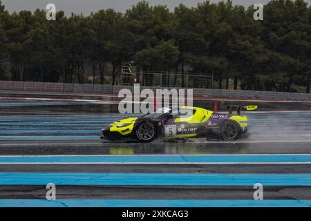 INTERNATIONAL GT GEÖFFNET 2024 in Le Castellet, FRANKREICH, 21/07/2024 Florent 'MrCrash' B.. Stockfoto