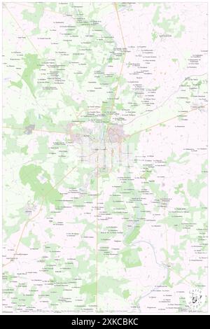 Chateau-Gontier-sur-Mayenne, Mayenne, FR, Frankreich, Pays de la Loire, N 47 49' 42''', S 0 42' 10''', Karte, Karte von Cartascapes Map, veröffentlicht 2024. Erkunden Sie Cartascapes, eine Karte, die die vielfältigen Landschaften, Kulturen und Ökosysteme der Erde enthüllt. Reisen Sie durch Zeit und Raum und entdecken Sie die Verflechtungen der Vergangenheit, Gegenwart und Zukunft unseres Planeten. Stockfoto