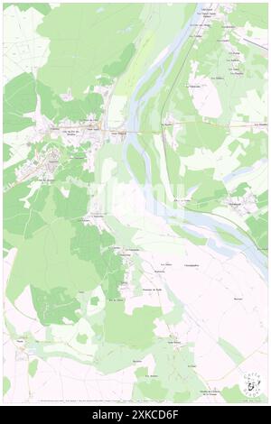 Menetreol-sous-Sancerre, Cher, FR, Frankreich, Centre, n 47 19' 4''', N 2 51' 21'', Karte, Cartascapes Map, veröffentlicht 2024. Erkunden Sie Cartascapes, eine Karte, die die vielfältigen Landschaften, Kulturen und Ökosysteme der Erde enthüllt. Reisen Sie durch Zeit und Raum und entdecken Sie die Verflechtungen der Vergangenheit, Gegenwart und Zukunft unseres Planeten. Stockfoto