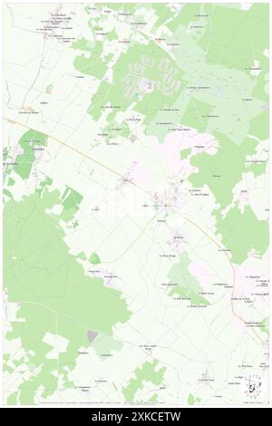 Les Trois-Moutiers, Vienne, FR, Frankreich, Nouvelle-Aquitaine, n 47 3' 46'', N 0 1' 14'', Karte, Cartascapes Map, veröffentlicht 2024. Erkunden Sie Cartascapes, eine Karte, die die vielfältigen Landschaften, Kulturen und Ökosysteme der Erde enthüllt. Reisen Sie durch Zeit und Raum und entdecken Sie die Verflechtungen der Vergangenheit, Gegenwart und Zukunft unseres Planeten. Stockfoto