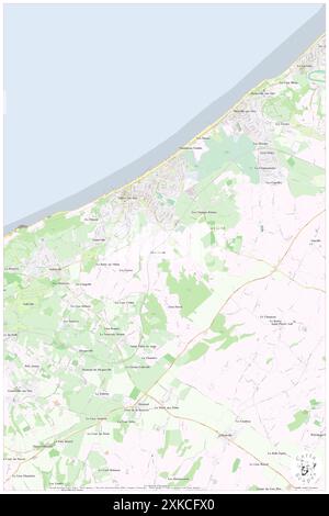 Villers-sur-Mer, Calvados, FR, Frankreich, Normandie, n 49 19' 14'', S 0 0' 23'', Karte, Cartascapes Map, veröffentlicht 2024. Erkunden Sie Cartascapes, eine Karte, die die vielfältigen Landschaften, Kulturen und Ökosysteme der Erde enthüllt. Reisen Sie durch Zeit und Raum und entdecken Sie die Verflechtungen der Vergangenheit, Gegenwart und Zukunft unseres Planeten. Stockfoto