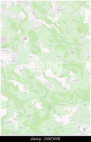 Arsac-en-Velay, Haute-Loire, FR, Frankreich, Auvergne-Rhône-Alpes, n 44 59' 27'', N 3 56' 36'', Karte, Cartascapes Map, veröffentlicht 2024. Erkunden Sie Cartascapes, eine Karte, die die vielfältigen Landschaften, Kulturen und Ökosysteme der Erde enthüllt. Reisen Sie durch Zeit und Raum und entdecken Sie die Verflechtungen der Vergangenheit, Gegenwart und Zukunft unseres Planeten. Stockfoto