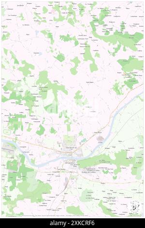 Saint-Sylvestre-sur-Lot, Lot-et-Garonne, FR, Frankreich, Nouvelle-Aquitaine, n 44 23' 54''', N 0 48' 21'', Karte, Cartascapes Map, veröffentlicht 2024. Erkunden Sie Cartascapes, eine Karte, die die vielfältigen Landschaften, Kulturen und Ökosysteme der Erde enthüllt. Reisen Sie durch Zeit und Raum und entdecken Sie die Verflechtungen der Vergangenheit, Gegenwart und Zukunft unseres Planeten. Stockfoto