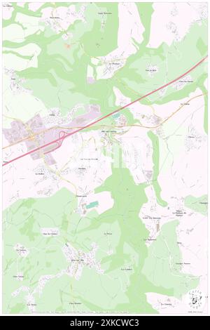 Alby-sur-Cheran, Haute-Savoie, FR, Frankreich, Auvergne-Rhône-Alpes, n 45 49' 1'', N 6 1' 15'', Karte, Cartascapes Map, veröffentlicht 2024. Erkunden Sie Cartascapes, eine Karte, die die vielfältigen Landschaften, Kulturen und Ökosysteme der Erde enthüllt. Reisen Sie durch Zeit und Raum und entdecken Sie die Verflechtungen der Vergangenheit, Gegenwart und Zukunft unseres Planeten. Stockfoto