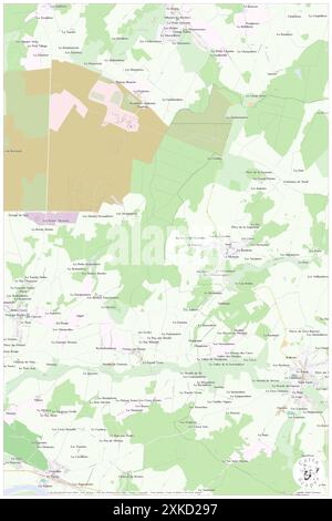 Crissay-sur-Manse, Indre-et-Loire, FR, Frankreich, Centre, n 47 9' 0''', N 0 29' 18''', Karte, Cartascapes Map, veröffentlicht 2024. Erkunden Sie Cartascapes, eine Karte, die die vielfältigen Landschaften, Kulturen und Ökosysteme der Erde enthüllt. Reisen Sie durch Zeit und Raum und entdecken Sie die Verflechtungen der Vergangenheit, Gegenwart und Zukunft unseres Planeten. Stockfoto