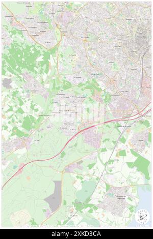 Saint-Jean-de-Vedas, Hérault, FR, Frankreich, Occitanie, n 43 34' 35''', N 3 49' 26'', Karte, Cartascapes Map, veröffentlicht 2024. Erkunden Sie Cartascapes, eine Karte, die die vielfältigen Landschaften, Kulturen und Ökosysteme der Erde enthüllt. Reisen Sie durch Zeit und Raum und entdecken Sie die Verflechtungen der Vergangenheit, Gegenwart und Zukunft unseres Planeten. Stockfoto