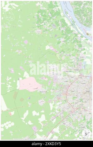 Saint-Medard-en-Jalles, Gironde, FR, Frankreich, Nouvelle-Aquitaine, n 44 53' 44''', S 0 43' 3'', Karte, Cartascapes Map, veröffentlicht 2024. Erkunden Sie Cartascapes, eine Karte, die die vielfältigen Landschaften, Kulturen und Ökosysteme der Erde enthüllt. Reisen Sie durch Zeit und Raum und entdecken Sie die Verflechtungen der Vergangenheit, Gegenwart und Zukunft unseres Planeten. Stockfoto