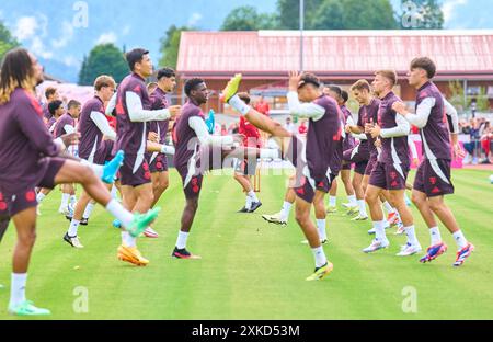 Rottach Egern, Deutschland. Juli 2024. FC BAYERN München Trainingslager 1.Deutsche Fußball-Liga, in Rottach-Egern, Tegernsee, 22. Juli 2024 Saison 2024/2025, FCB, Fotograf: ddp Images/STAR-Images Credit: ddp Media GmbH/Alamy Live News Stockfoto