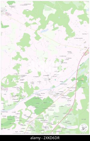 Huille, Maine-et-Loire, FR, Frankreich, Pays de la Loire, N 47 38' 53'', S 0 18' 19'', Karte, Cartascapes Map, veröffentlicht 2024. Erkunden Sie Cartascapes, eine Karte, die die vielfältigen Landschaften, Kulturen und Ökosysteme der Erde enthüllt. Reisen Sie durch Zeit und Raum und entdecken Sie die Verflechtungen der Vergangenheit, Gegenwart und Zukunft unseres Planeten. Stockfoto