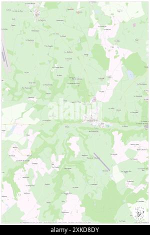 Chambon-sur-Voueize, Creuse, FR, Frankreich, Nouvelle-Aquitaine, n 46 11' 21''', N 2 25' 29''', Karte, Cartascapes Map, veröffentlicht 2024. Erkunden Sie Cartascapes, eine Karte, die die vielfältigen Landschaften, Kulturen und Ökosysteme der Erde enthüllt. Reisen Sie durch Zeit und Raum und entdecken Sie die Verflechtungen der Vergangenheit, Gegenwart und Zukunft unseres Planeten. Stockfoto