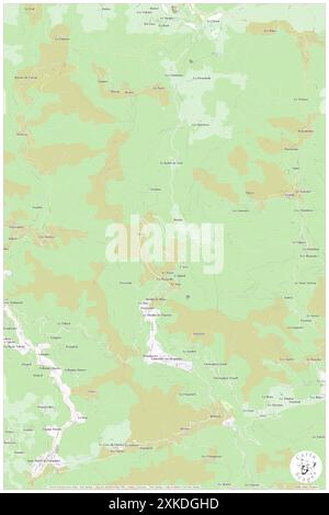 Labastide-sur-Besorgues, Ardèche, FR, Frankreich, Auvergne-Rhône-Alpes, n 44 43' 28''', N 4 18' 10''', Karte, Cartascapes Map, veröffentlicht 2024. Erkunden Sie Cartascapes, eine Karte, die die vielfältigen Landschaften, Kulturen und Ökosysteme der Erde enthüllt. Reisen Sie durch Zeit und Raum und entdecken Sie die Verflechtungen der Vergangenheit, Gegenwart und Zukunft unseres Planeten. Stockfoto