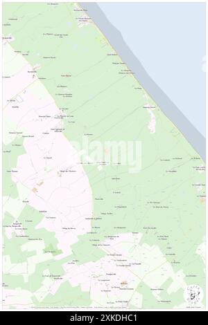 Saint-Martin-de-Varreville, Manche, FR, Frankreich, Normandie, n 49 25' 35'', S 1 14' 13'', Karte, Cartascapes Map, veröffentlicht 2024. Erkunden Sie Cartascapes, eine Karte, die die vielfältigen Landschaften, Kulturen und Ökosysteme der Erde enthüllt. Reisen Sie durch Zeit und Raum und entdecken Sie die Verflechtungen der Vergangenheit, Gegenwart und Zukunft unseres Planeten. Stockfoto