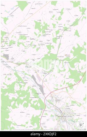 Le Pont-Chretien-Chabenet, Indre, FR, Frankreich, Centre, n 46 37' 47'', N 1 28' 52'', Karte, Cartascapes Map, veröffentlicht 2024. Erkunden Sie Cartascapes, eine Karte, die die vielfältigen Landschaften, Kulturen und Ökosysteme der Erde enthüllt. Reisen Sie durch Zeit und Raum und entdecken Sie die Verflechtungen der Vergangenheit, Gegenwart und Zukunft unseres Planeten. Stockfoto