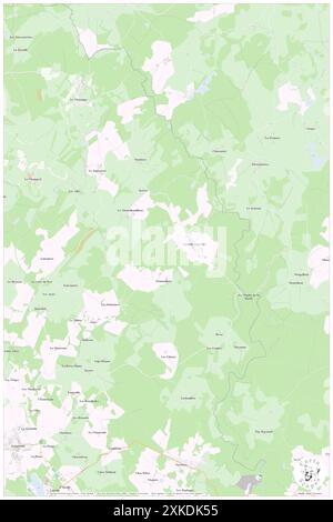 Laroche-pres-Feyt, Corrèze, FR, Frankreich, Nouvelle-Aquitaine, n 45 42' 19'', N 2 30' 24'', Karte, Cartascapes Map, veröffentlicht 2024. Erkunden Sie Cartascapes, eine Karte, die die vielfältigen Landschaften, Kulturen und Ökosysteme der Erde enthüllt. Reisen Sie durch Zeit und Raum und entdecken Sie die Verflechtungen der Vergangenheit, Gegenwart und Zukunft unseres Planeten. Stockfoto