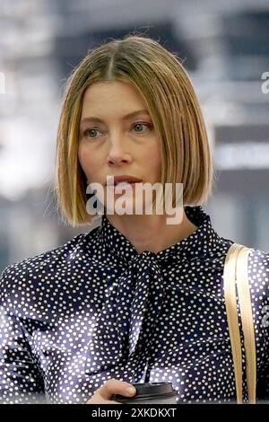 Ny. Juli 2024. Jessica Biel am 22. Juli 2024 in New York, New York. Quelle: Kristin Callahan/Everett Collection/Alamy Live News Stockfoto