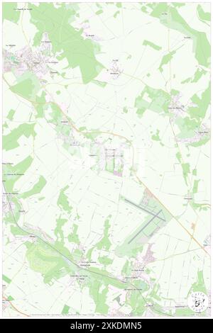 Cormeilles-en-Vexin, Val d'Oise, FR, Frankreich, Île-de-France, n 49 6' 57'', N 2 1' 15'', Karte, Cartascapes Map, veröffentlicht 2024. Erkunden Sie Cartascapes, eine Karte, die die vielfältigen Landschaften, Kulturen und Ökosysteme der Erde enthüllt. Reisen Sie durch Zeit und Raum und entdecken Sie die Verflechtungen der Vergangenheit, Gegenwart und Zukunft unseres Planeten. Stockfoto