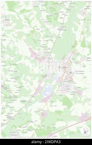 La Ferte-Bernard, Sarthe, FR, Frankreich, Pays de la Loire, N 48 11' 12''', N 0 39' 15''', Karte, Cartascapes Map, veröffentlicht 2024. Erkunden Sie Cartascapes, eine Karte, die die vielfältigen Landschaften, Kulturen und Ökosysteme der Erde enthüllt. Reisen Sie durch Zeit und Raum und entdecken Sie die Verflechtungen der Vergangenheit, Gegenwart und Zukunft unseres Planeten. Stockfoto