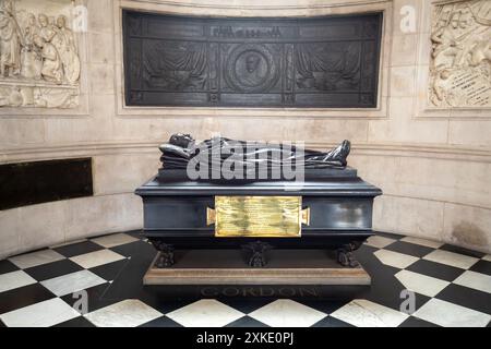 Gedenkstätte für Charles George Gordon, in der St Paul's Cathedral, London, Stockfoto