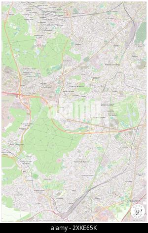 Chatenay-Malabry, Hauts-de-seine, FR, Frankreich, Île-de-France, n 48 45' 55'', N 2 16' 41'', Karte, Cartascapes Map, veröffentlicht 2024. Erkunden Sie Cartascapes, eine Karte, die die vielfältigen Landschaften, Kulturen und Ökosysteme der Erde enthüllt. Reisen Sie durch Zeit und Raum und entdecken Sie die Verflechtungen der Vergangenheit, Gegenwart und Zukunft unseres Planeten. Stockfoto