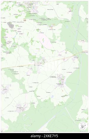 Saint-Cyr-en-Talmondais, Vendée, FR, Frankreich, Pays de la Loire, N 46 27' 38'', S 1 20' 8''', Karte, Cartascapes Map, veröffentlicht 2024. Erkunden Sie Cartascapes, eine Karte, die die vielfältigen Landschaften, Kulturen und Ökosysteme der Erde enthüllt. Reisen Sie durch Zeit und Raum und entdecken Sie die Verflechtungen der Vergangenheit, Gegenwart und Zukunft unseres Planeten. Stockfoto