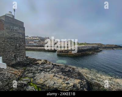 Portsoy Aberdeenshire schottland. Stockfoto