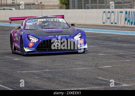 INTERNATIONAL GT GEÖFFNET 2024 in Le Castellet, FRANKREICH, 21/07/2024 Florent 'MrCrash' B.. Stockfoto