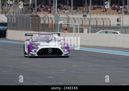 INTERNATIONAL GT GEÖFFNET 2024 in Le Castellet, FRANKREICH, 21/07/2024 Florent 'MrCrash' B.. Stockfoto