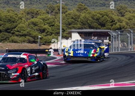 INTERNATIONAL GT GEÖFFNET 2024 in Le Castellet, FRANKREICH, 21/07/2024 Florent 'MrCrash' B.. Stockfoto