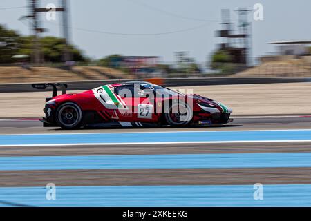 INTERNATIONAL GT GEÖFFNET 2024 in Le Castellet, FRANKREICH, 21/07/2024 Florent 'MrCrash' B.. Stockfoto