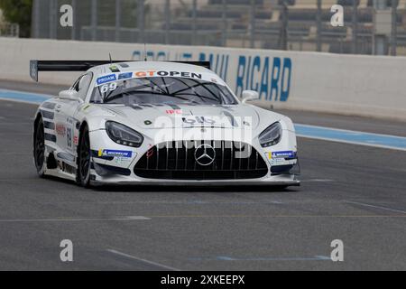 INTERNATIONAL GT GEÖFFNET 2024 in Le Castellet, FRANKREICH, 21/07/2024 Florent 'MrCrash' B.. Stockfoto