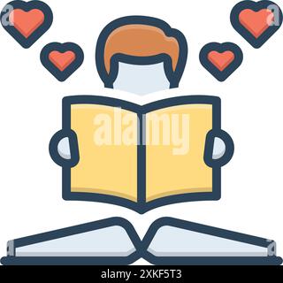 Symbol für Lernbereitschaft, Bereitschaft Stock Vektor