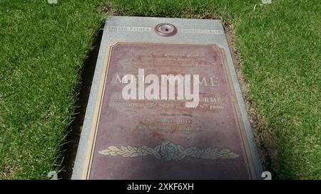 Los Angeles, Kalifornien, USA 22. Juli 2024 Singer Mel Torme Grave im Pierce Brothers Westwood Village Memorial Park am 22. Juli 2024 in Los Angeles, Kalifornien, USA. Foto: Barry King/Alamy Stock Photo Stockfoto