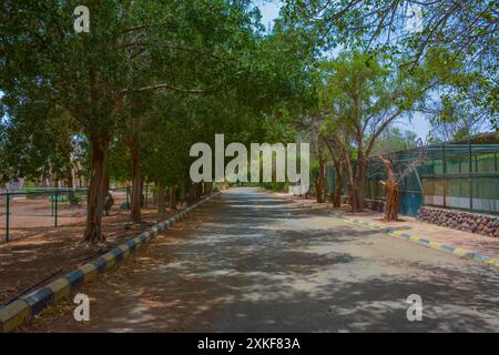 Wunderschöne Dorfstraße in Dschidda, Saudi-arabien Stockfoto