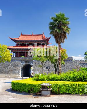 Das Westtor zur Altstadt von Dali, Provinz Yunnan, China Stockfoto