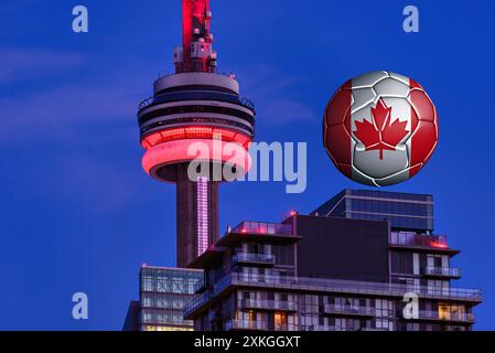 CN Tower in Toronto, Kanada Stockfoto